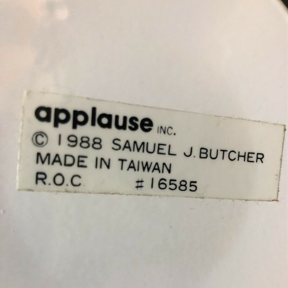 2 Vintage 1988 Precious Moments Dolls of The Month Applause OCT. Samuel Butcher - Picture 2 of 7